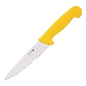 Hygiplas Couteau De Cuisinier - Hygiplas - Manche Jaune - 160mm