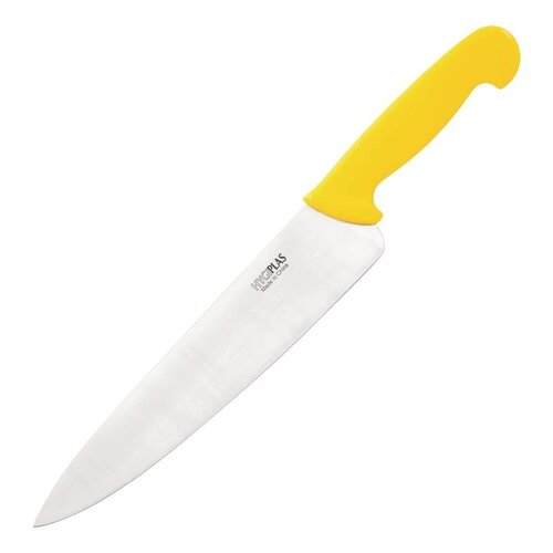 Hygiplas Couteau De Cuisinier - Hygiplas - Manche Jaune - 255mm