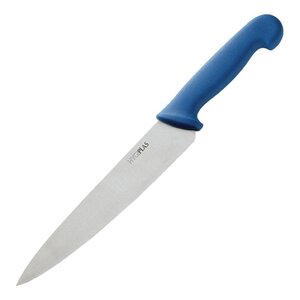 Hygiplas Couteau De Cuisinier - Hygiplas - Manche Bleu - Lame 215mm
