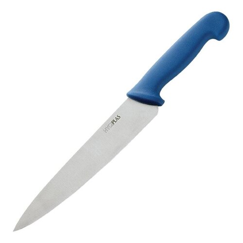 Hygiplas Couteau De Cuisinier - Hygiplas - Manche Bleu - Lame 215mm