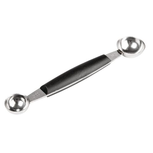 CHRselect Cuillères Parisienne Double - Inox - 22/28mm