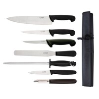 Ensemble De Couteaux Hygiplas + Étui - 8 Pièces