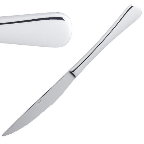 Abert Couteau à Steak Inox Brillant - Abert Regis - 230mm - 12 Pièces