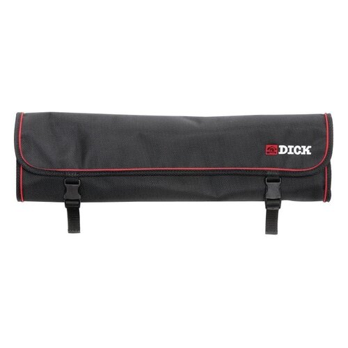 Dick Etui à Couteaux En Tissu Noir - 6 Compartiments - Dick
