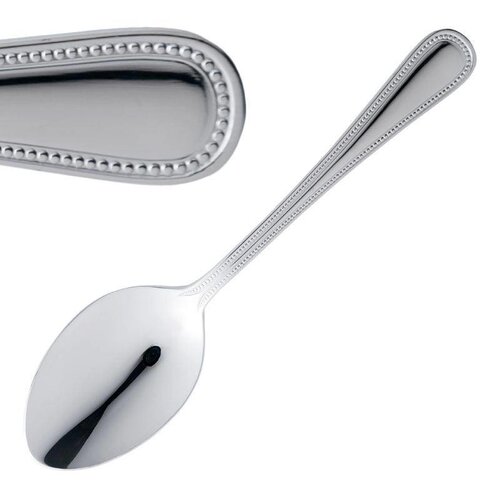 CHRselect Cuiller à Soupe Inox - Olympia Bead - 12 Pièces