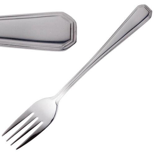 CHRselect Fourchette à Dessert Inox - Monaco - 12 Pièces