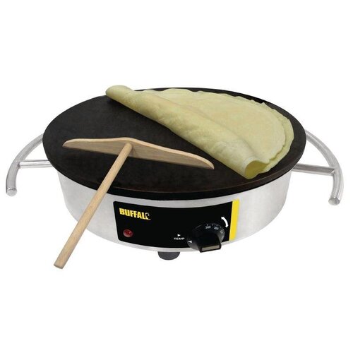 Buffalo Crèpière Simple Électrique - 400mm