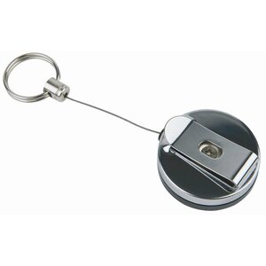 CHRselect Porte-Clés Rétractable Inox - APS - 2 Pièces CHRselect Porte-Clés Rétractable Inox - APS - 2 Pièces