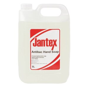Jantex Savon Liquide Anti-Bactérien Jantex - 5 Litres Jantex Savon Liquide Anti-Bactérien Jantex - 5 Litres
