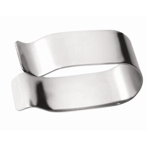 CHRselect Pince-Serviettes Inox - Olympia - 10 Pièces