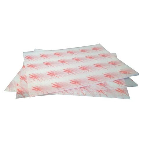 CHRselect Emballage Hamburger Papier Sulfurisé - Rouge - 1000 Pièces CHRselect Emballage Hamburger Papier Sulfurisé - Rouge - 1000 Pièces