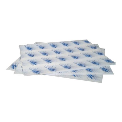 CHRselect Emballage Hamburger Papier Sulfurisé - Blue - 1000 Pièces