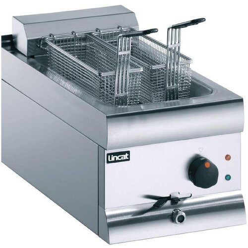 Lincat Friteuse  Inox | Lincat Silverlink | 9 Litres | 230V | Panier Inclus | 600x300x335(h)mm