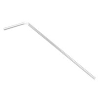 Paille Flexible Transparente - 203(L)mm - 250 Pièces