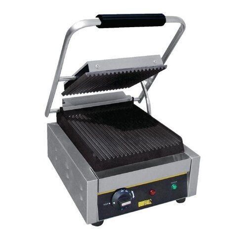 Buffalo Contact Grill BUDGET | Rainuré | 1500W | 300x390x210(h)mm Buffalo Contact Grill BUDGET | Rainuré | 1500W | 300x390x210(h)mm