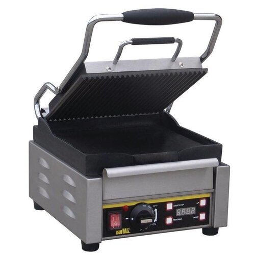 Buffalo Grill de Contact | Rainuré/Lisse | 290x400x240(h)mm | 2000W