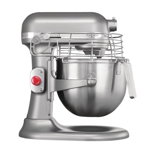 KitchenAid Batteur Professionnel | KitchenAid 5K | Gris Métal | 6,9 Litres