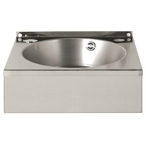 CHRselect Lave-Mains Inox avec Support Avant et Trop-Plein | Lave Mains Ø300mm CHRselect Lave-Mains Inox avec Support Avant et Trop-Plein | Lave Mains Ø300mm