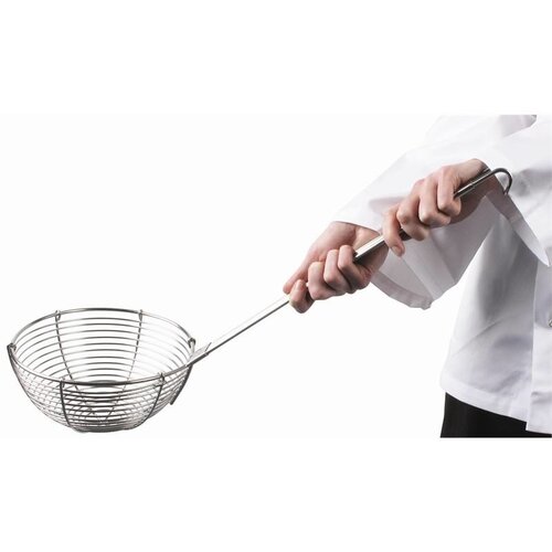 CHRselect Araignée à Légumes Inox - Manche Long - Ø220mm