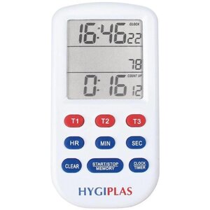 Hygiplas Minuterie De Cuisson Triple - Hygiplas Hygiplas Minuterie De Cuisson Triple - Hygiplas