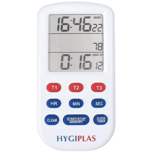 Hygiplas Minuterie De Cuisson Triple - Hygiplas Hygiplas Minuterie De Cuisson Triple - Hygiplas