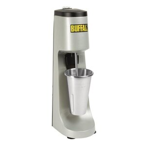 Buffalo Mixeur à Milkshake/Cocktail Électrique - Bol Inox 600ml - 2 Vitesses - 400W - 158(l)x500(h)mm