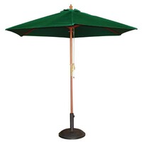Parasol ROND avec Système à Poulies | Vert | Ø3m
