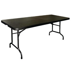 CHRselect Table Noire | Rabattable au Centre | 1830x762x735(h)mm CHRselect Table Noire | Rabattable au Centre | 1830x762x735(h)mm