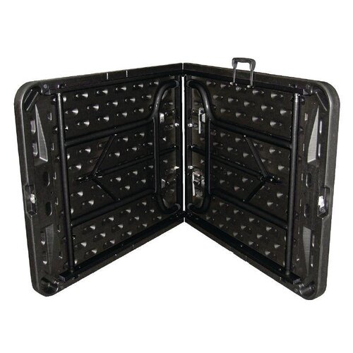 CHRselect Table Noire | Rabattable au Centre | 1830x762x735(h)mm