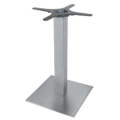 CHRselect Pied De Table Carré | Inox | 720(h)mm