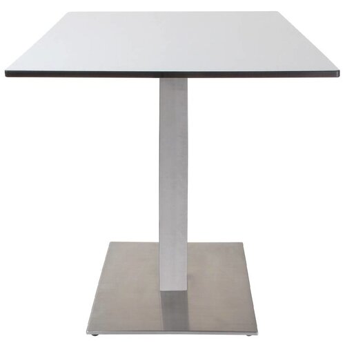 CHRselect Pied De Table Carré | Inox | 720(h)mm