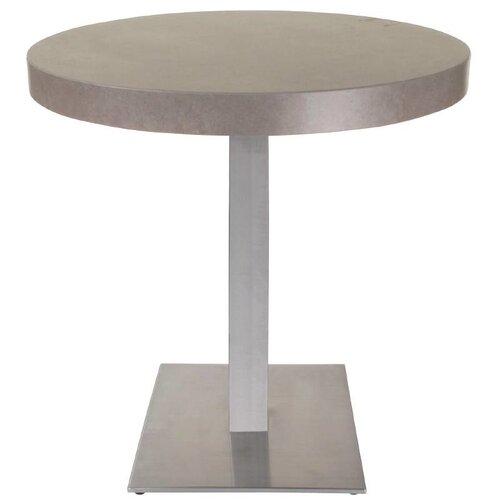 CHRselect Pied De Table Carré | Inox | 720(h)mm