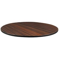 Plateau De Table | Ébène | Compact Exterior | Ø600mm