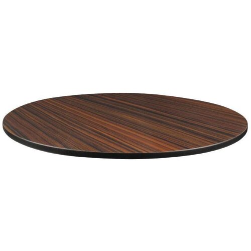 Compact Exterior Plateau De Table | Ébène | Compact Exterior | Ø600mm