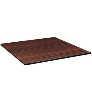 Compact Exterior Plateau De Table | Ébène | Compact Exterior | 600x600mm