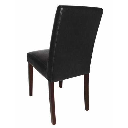 CHRselect Chaises en Simili Cuir Noires | Lot de 4