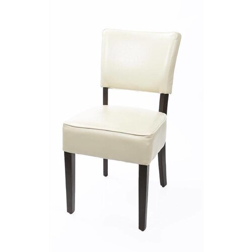 CHRselect Chaises en Simili Cuir Beige | Lot de 4