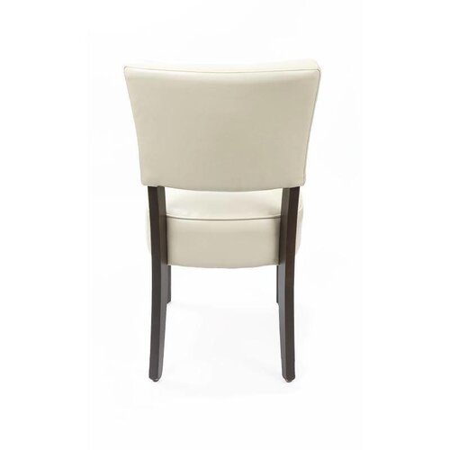 CHRselect Chaises en Simili Cuir Beige | Lot de 4