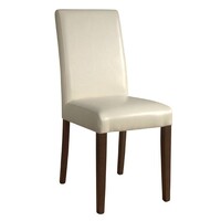 Chaises en Simili Cuir Crème | Lot de 4