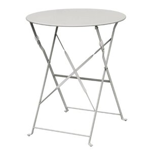 CHRselect Table Pliante | Acier Blanche | Ø595x710(h)mm CHRselect Table Pliante | Acier Blanche | Ø595x710(h)mm
