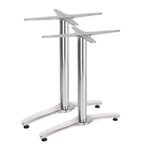 CHRselect Pied De Table Double | Aluminium | 680(h)m