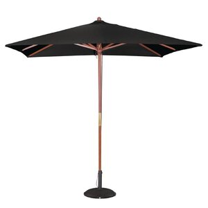 CHRselect Parasol CARRÉ avec Système à Poulies | Noir | 2,5x2,5m