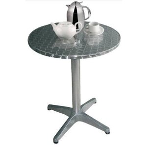 CHRselect Table  Inox | Pied Aluminium | Ø800x720(h)mm