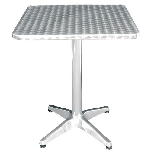 CHRselect Table Carrée Inox | Pied Aluminium | 600(l)x600(L)x720(H)mm CHRselect Table Carrée Inox | Pied Aluminium | 600(l)x600(L)x720(H)mm