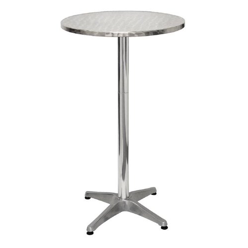 CHRselect Mange-Debout Inox | Pied en Fonte | Ø600x1050(h)mm
