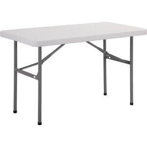CHRselect Table Rectangulaire Pliante | Grise | 1220x607x740(h)mm CHRselect Table Rectangulaire Pliante | Grise | 1220x607x740(h)mm