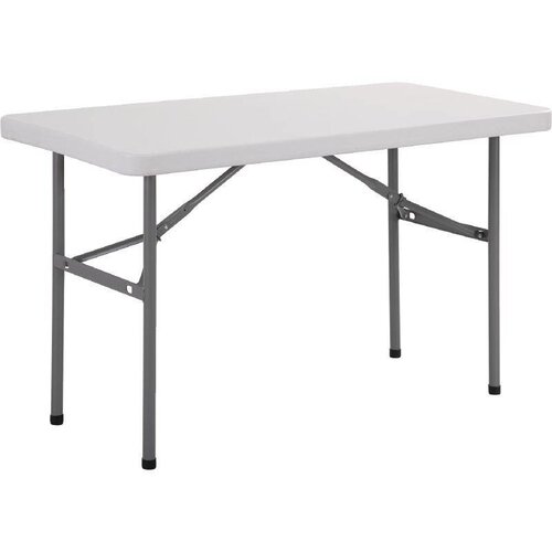 CHRselect Table Rectangulaire Pliante | Grise | 1220x607x740(h)mm CHRselect Table Rectangulaire Pliante | Grise | 1220x607x740(h)mm