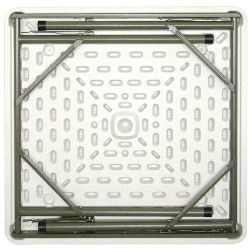 CHRselect Table Carrée | Pieds Pliants Sous le Plateau | 860x860x740(h)mm