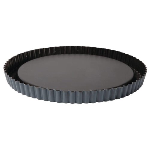 CHRselect Moule à Tarte Cannelé - Anti-Adhésif - Matfer - Ø250x25mm CHRselect Moule à Tarte Cannelé - Anti-Adhésif - Matfer - Ø250x25mm