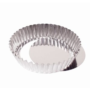 CHRselect Moule à Quiche Cannelé Ultra Profond - Ø100x30mm